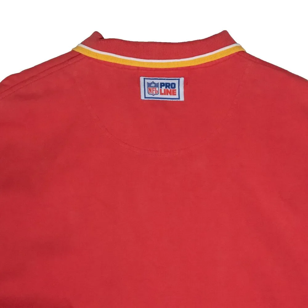 Vintage 90's Kansas City Chiefs Apex One Pro Line Polo Size XL